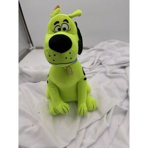 NWT SCOOBY-DOO Fluorescent Neon Green Plush 8" Stuffed Toy Factory 2024 NEW